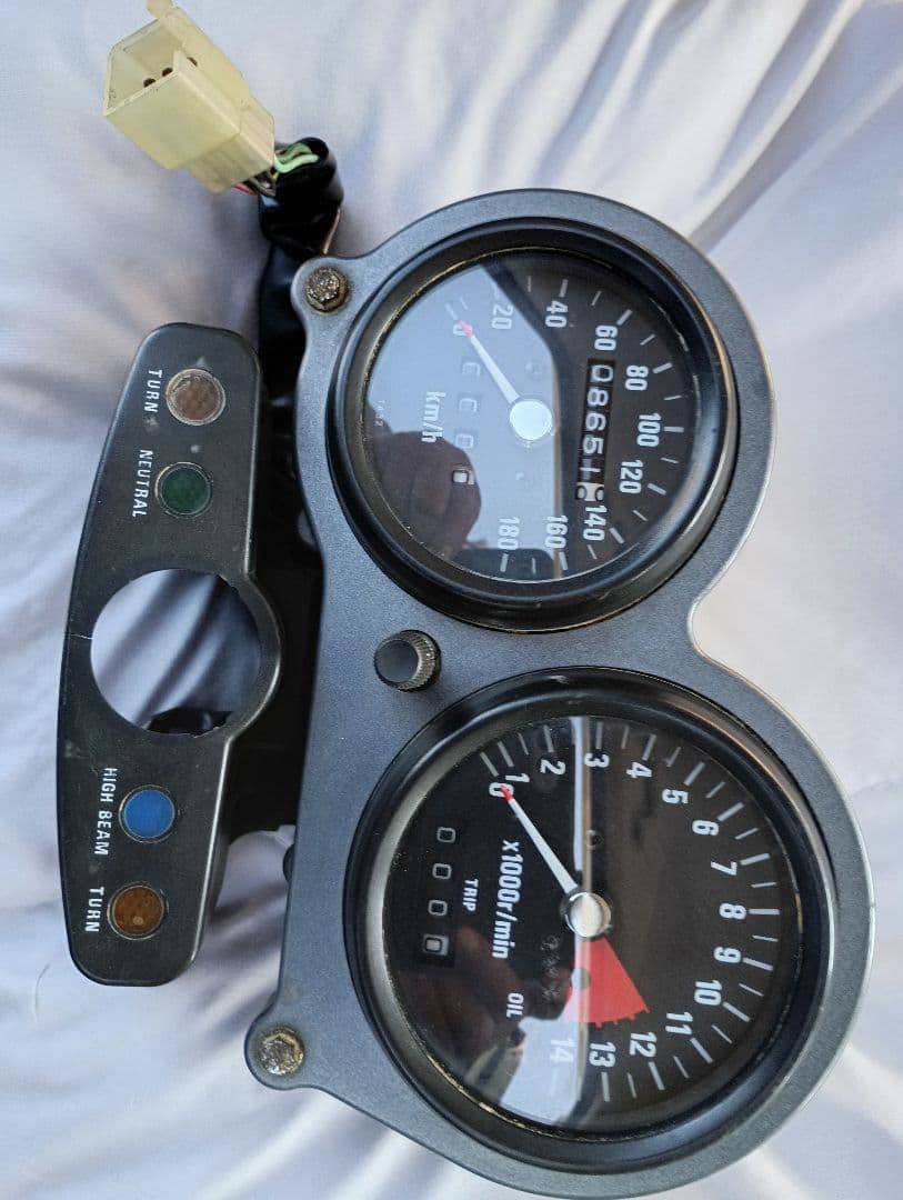 ゼファー400/初期型・メーター