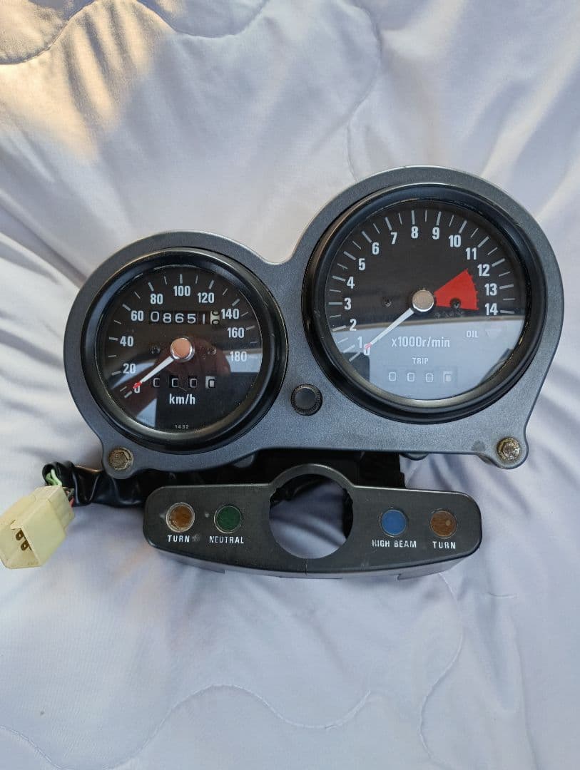 ゼファー400/初期型・メーター