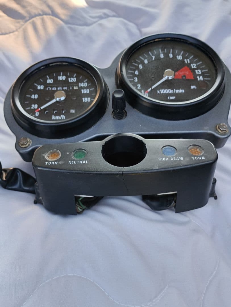 ゼファー400/初期型・メーター