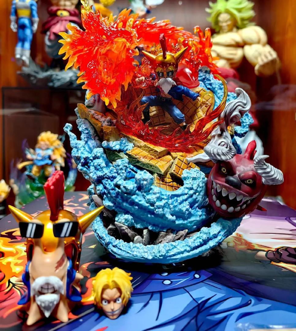 ワンピース 麦わら海賊団 サンジ ガレージキット フィギュア ワーコレサイズ