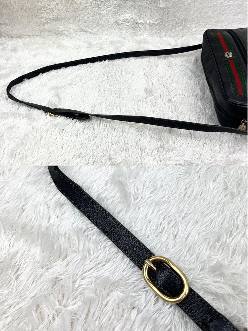 【極美品】オールドグッチ シェリーライン GGスプリーム ショルダーバッグ