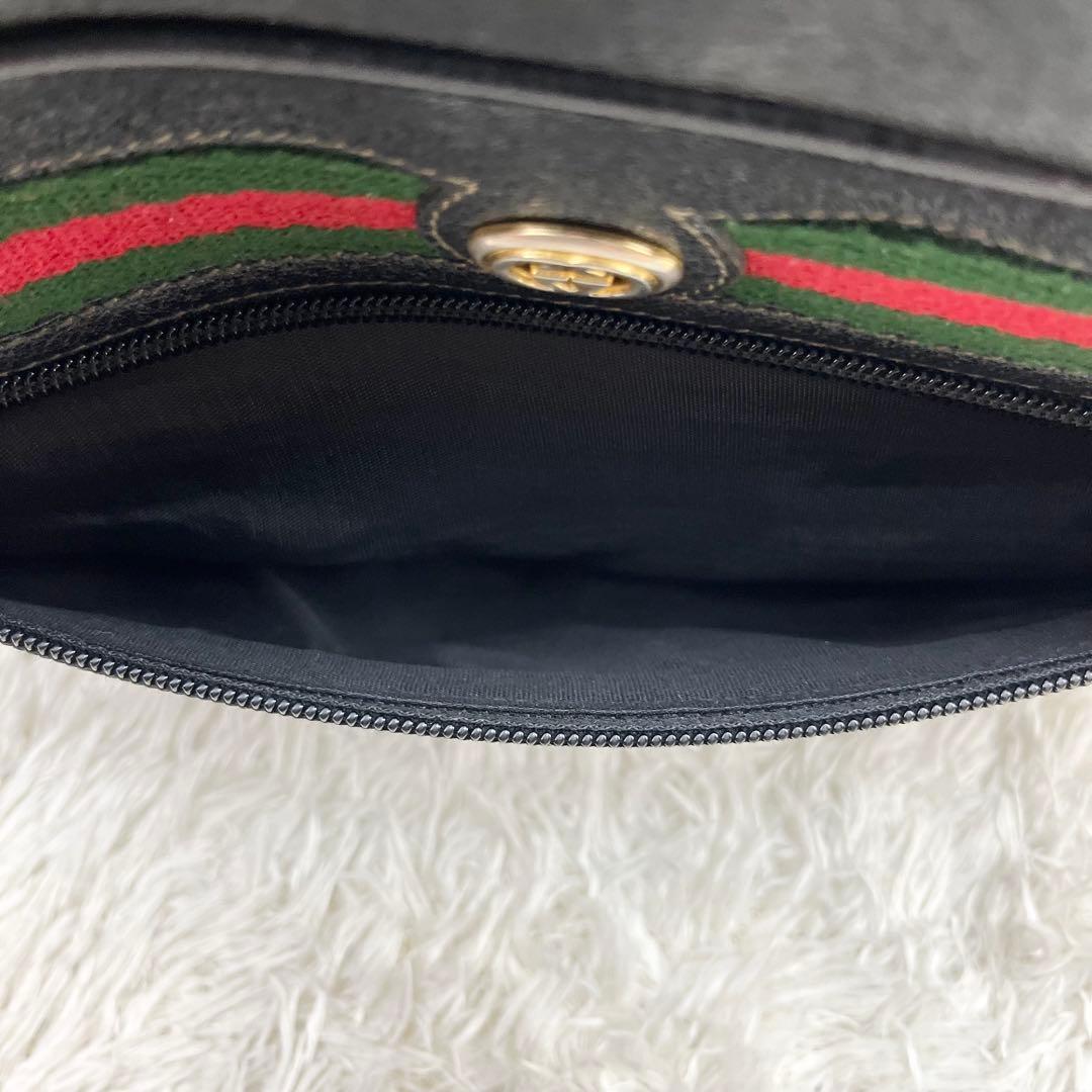 【極美品】オールドグッチ シェリーライン GGスプリーム ショルダーバッグ