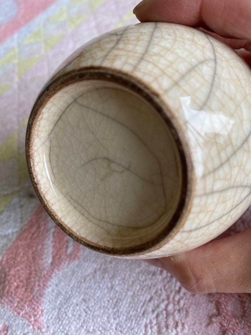 茶入　茶器　茶入れ　煎茶道具　骨董　茶道具　錫蓋