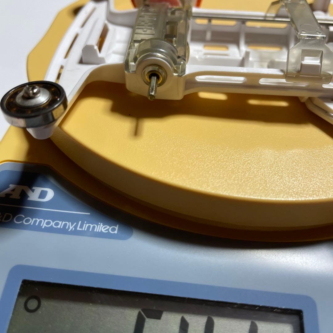 ミニ四駆　スピンアックスブルーメッキボディー