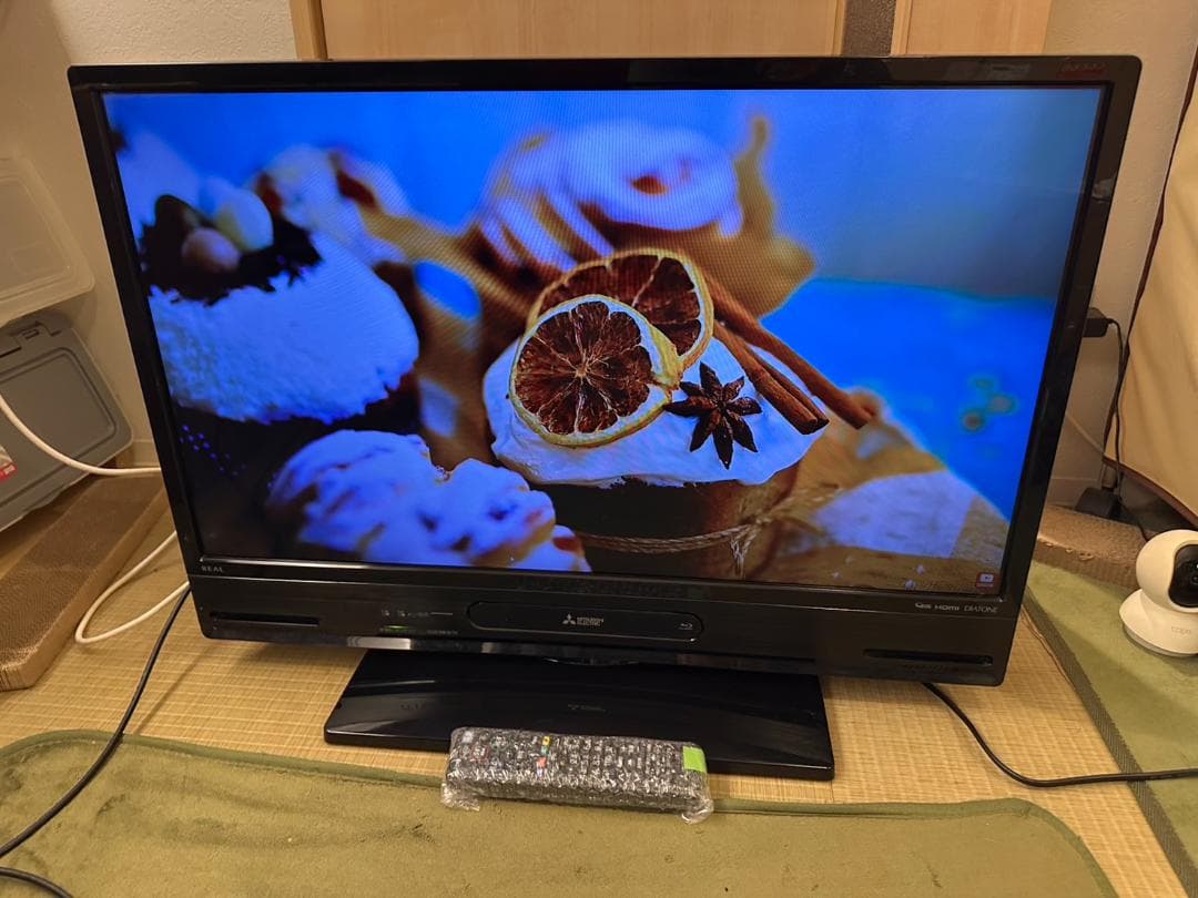 三菱 LCD-V32BHR9 ブルーレイ&レコーダー内蔵 32型　1TB極美品