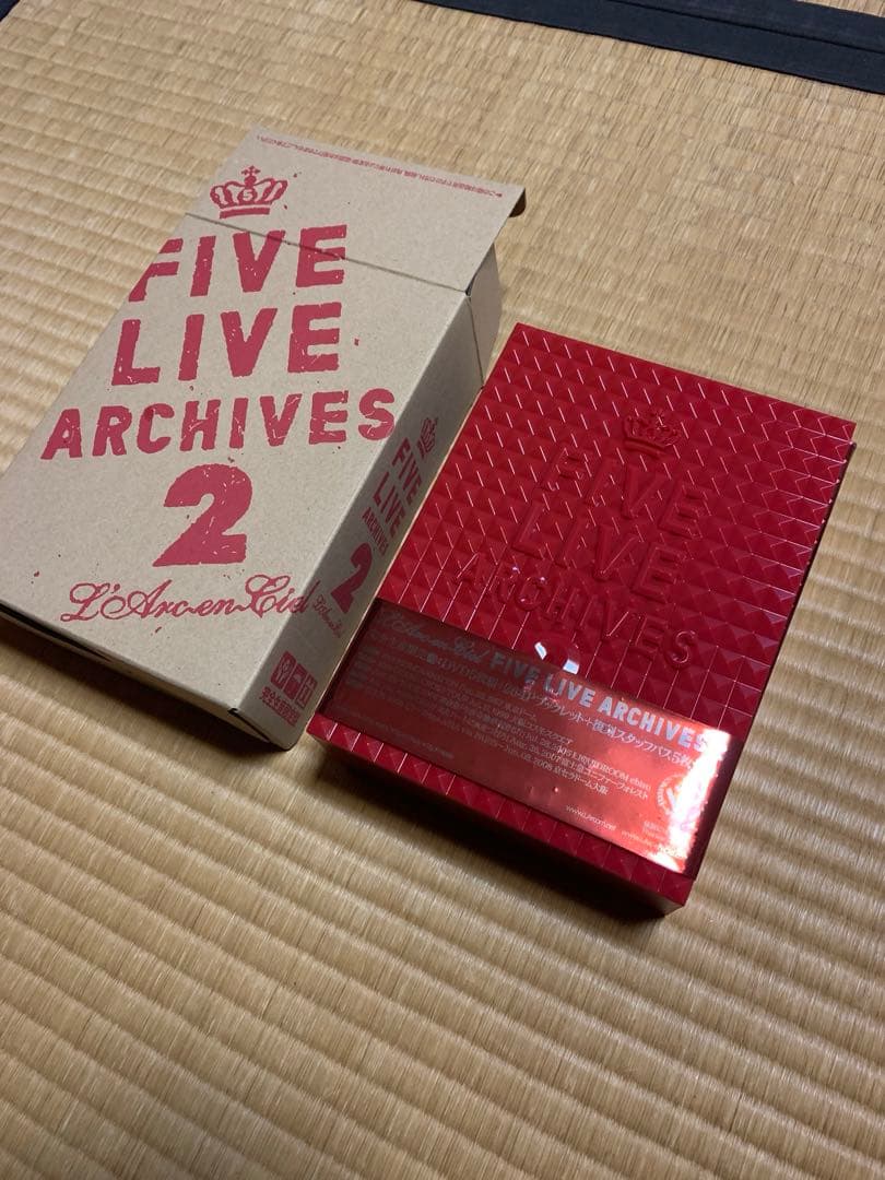 L'Arc〜en〜Ciel FIVE LIVE ARCHIVES2完全生産限定盤