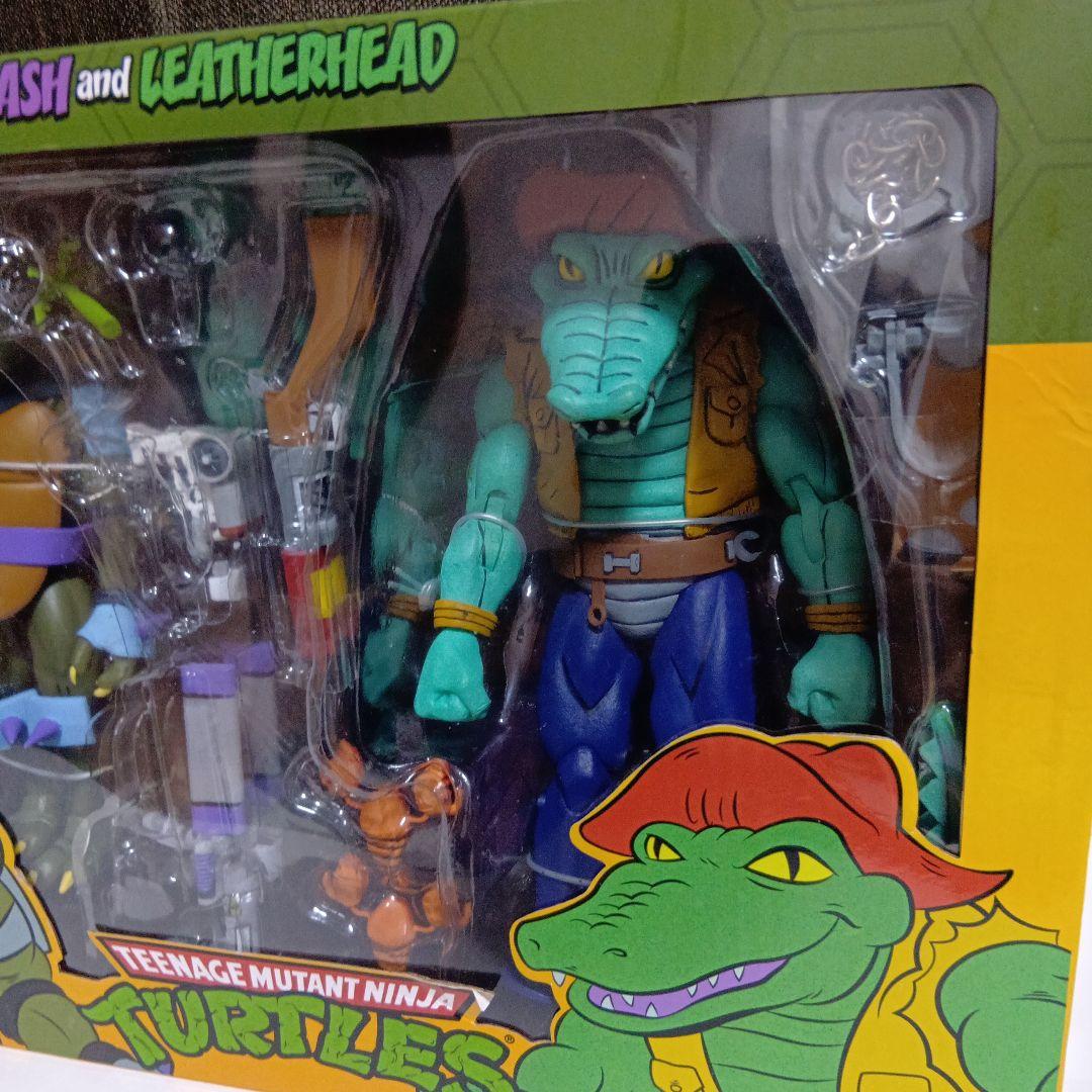 ネカ　ミュータント　タートルズ　スラッシュ　レザーヘッド　neca TMNT