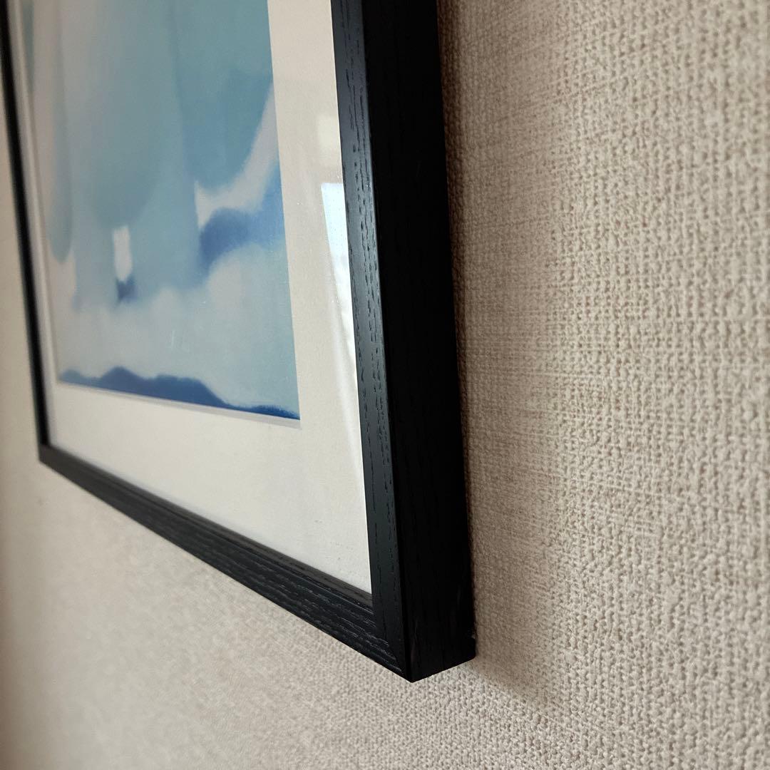 渡辺宏 大きな白クマ 白いクマの現代アート作品　ポスター