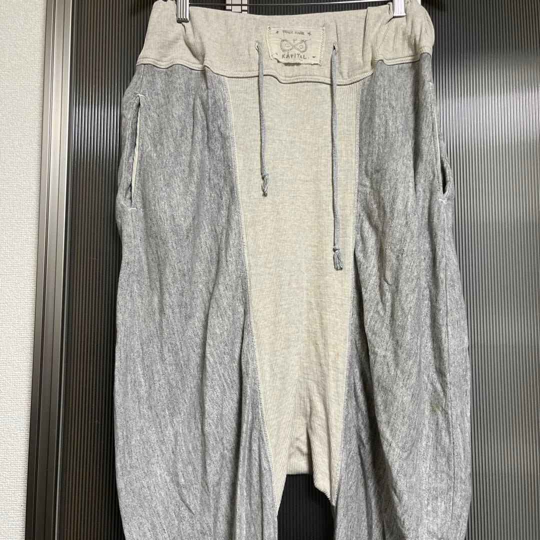 kapital スウェットサルエルパンツ 2
