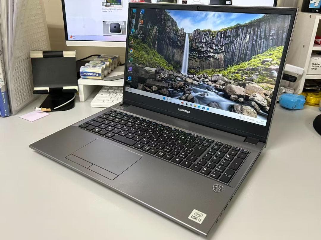 FRONTIER ノートPC 15.6型 i3第十世代 SSD1TB 極美品