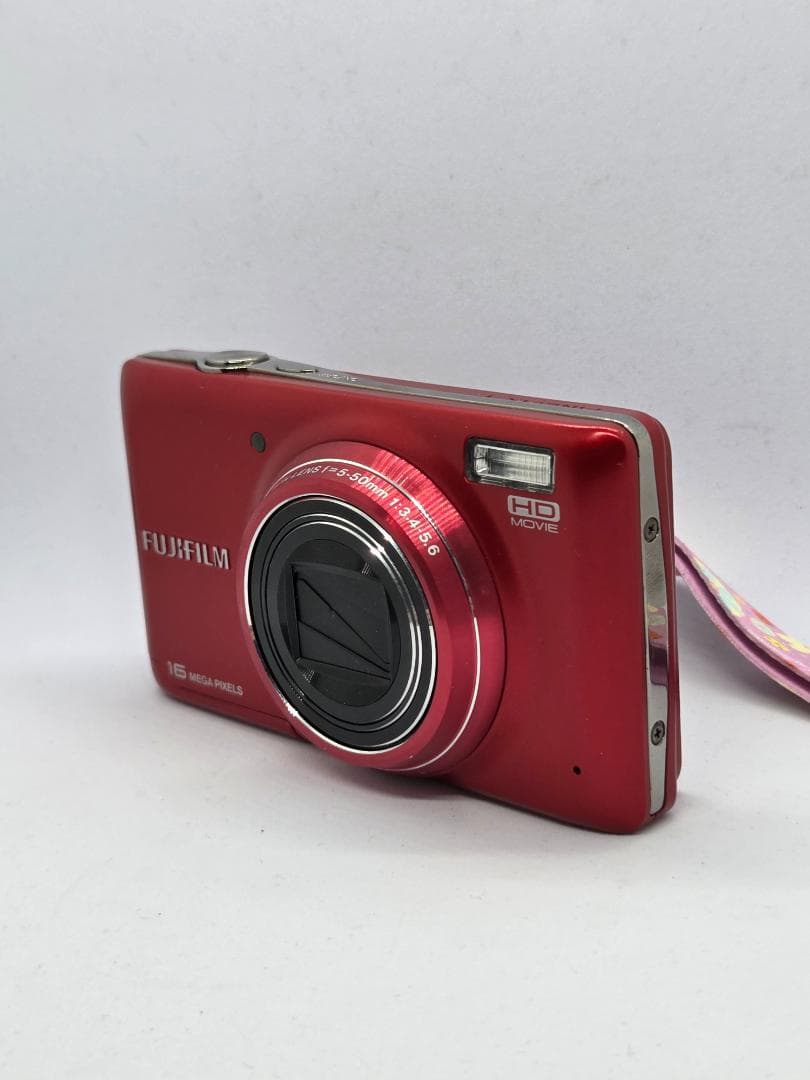 【スマホ転送OK】FUJIFILM FinePix T400 レッド デジカメ