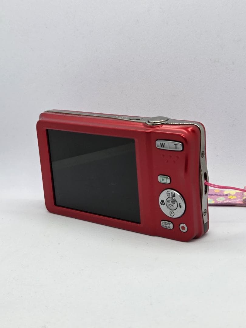 【スマホ転送OK】FUJIFILM FinePix T400 レッド デジカメ