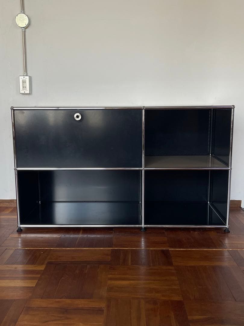 USM ハラー システム 2列 2段 ドロップダウンドア キャビネット