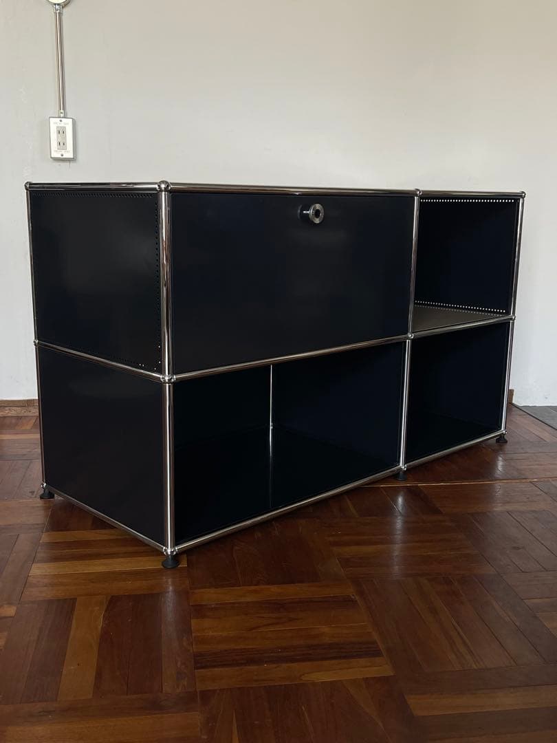 USM ハラー システム 2列 2段 ドロップダウンドア キャビネット