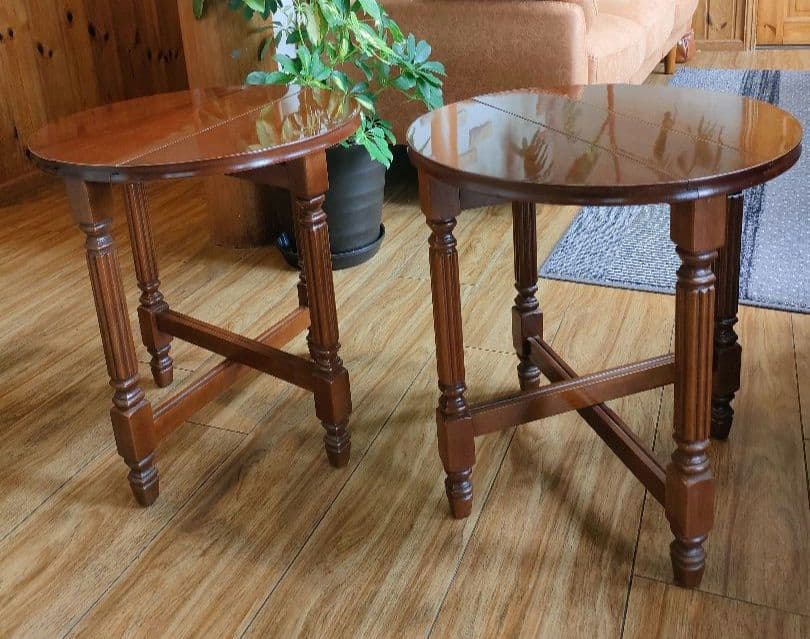 北欧　折り畳み　アンティーク　ゲートレッグテーブルセット　イギリス製　希少