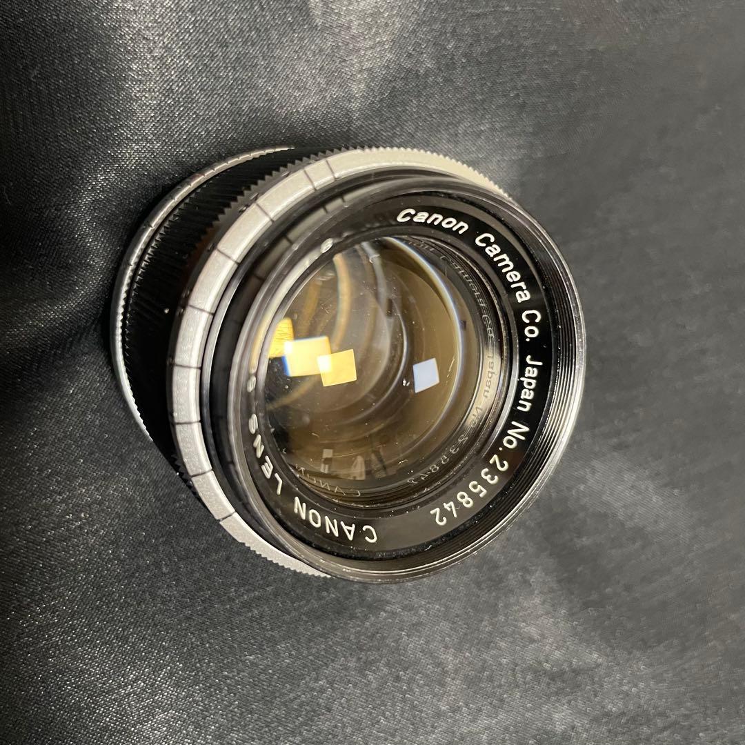 キャノン レンジファインダー VI型　 レンズ 50㎜ F1.8 +レンズフード