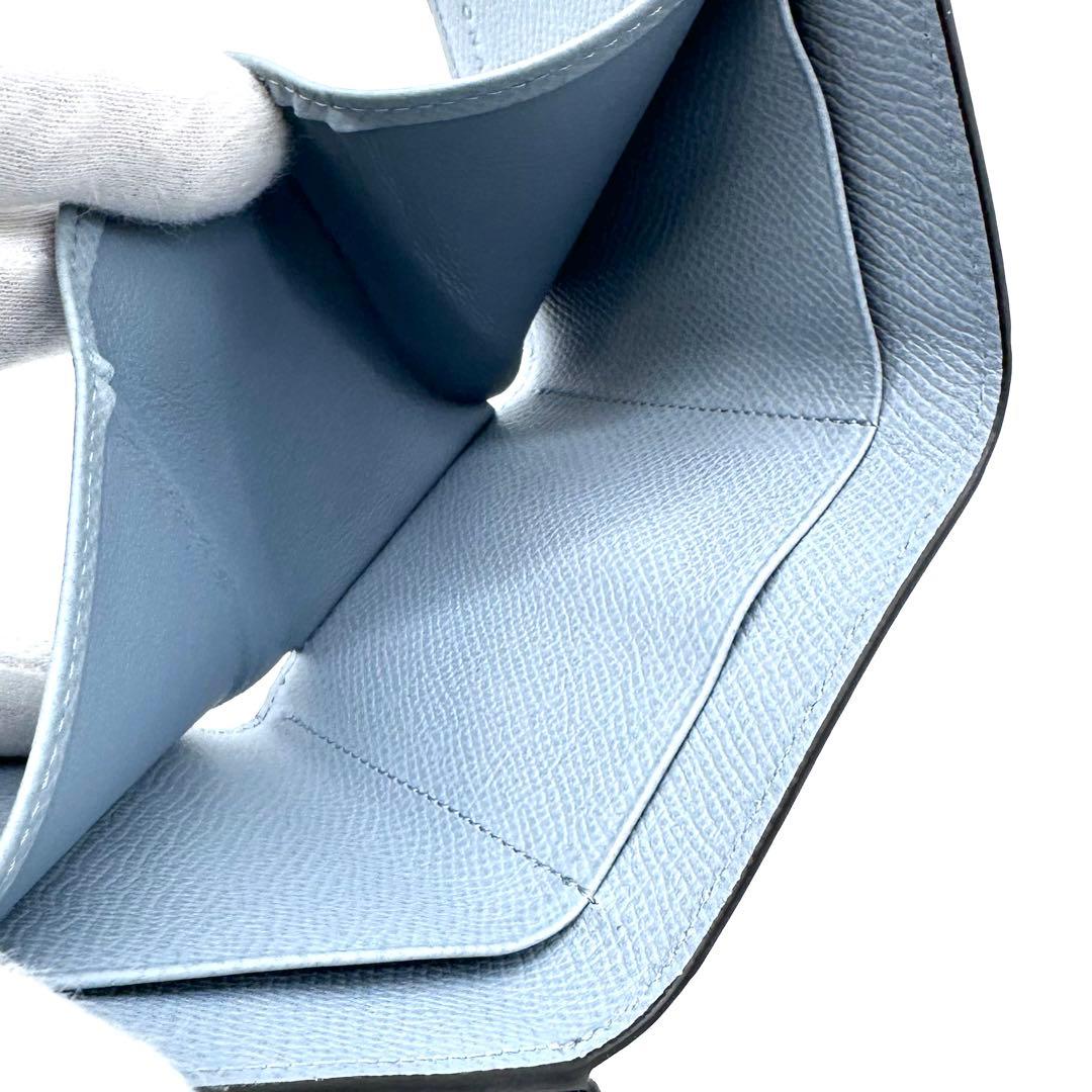 未使用✨BONAVENTURA コンパクト 三つ折り財布 ノブレッサ ブルーリン