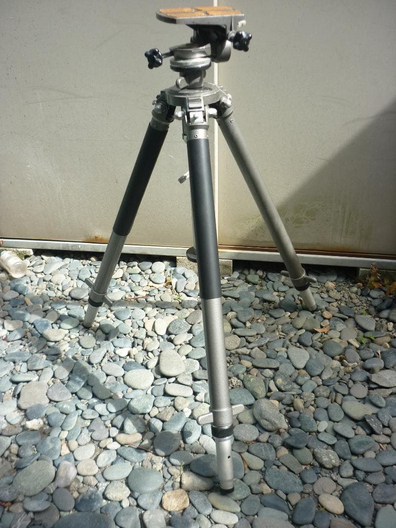 GITZO三脚 5型 3段大型アルミでギア式雲台+三脚バッグ付き