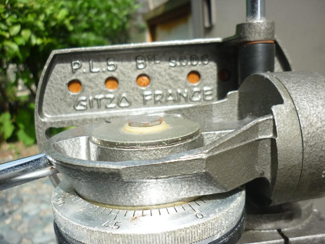 GITZO三脚 5型 3段大型アルミでギア式雲台+三脚バッグ付き