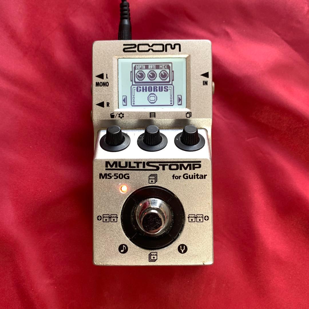 ZOOM MS-50G マルチエフェクター　動作確認済み
