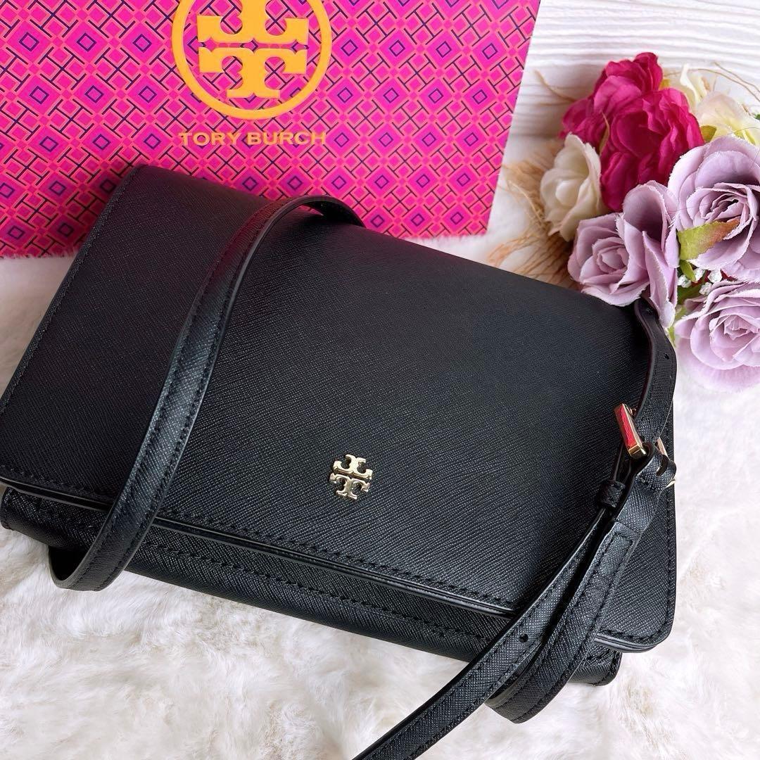 美品☆TORY BURCH トリーバーチ 2wayショルダーバッグ ブラック