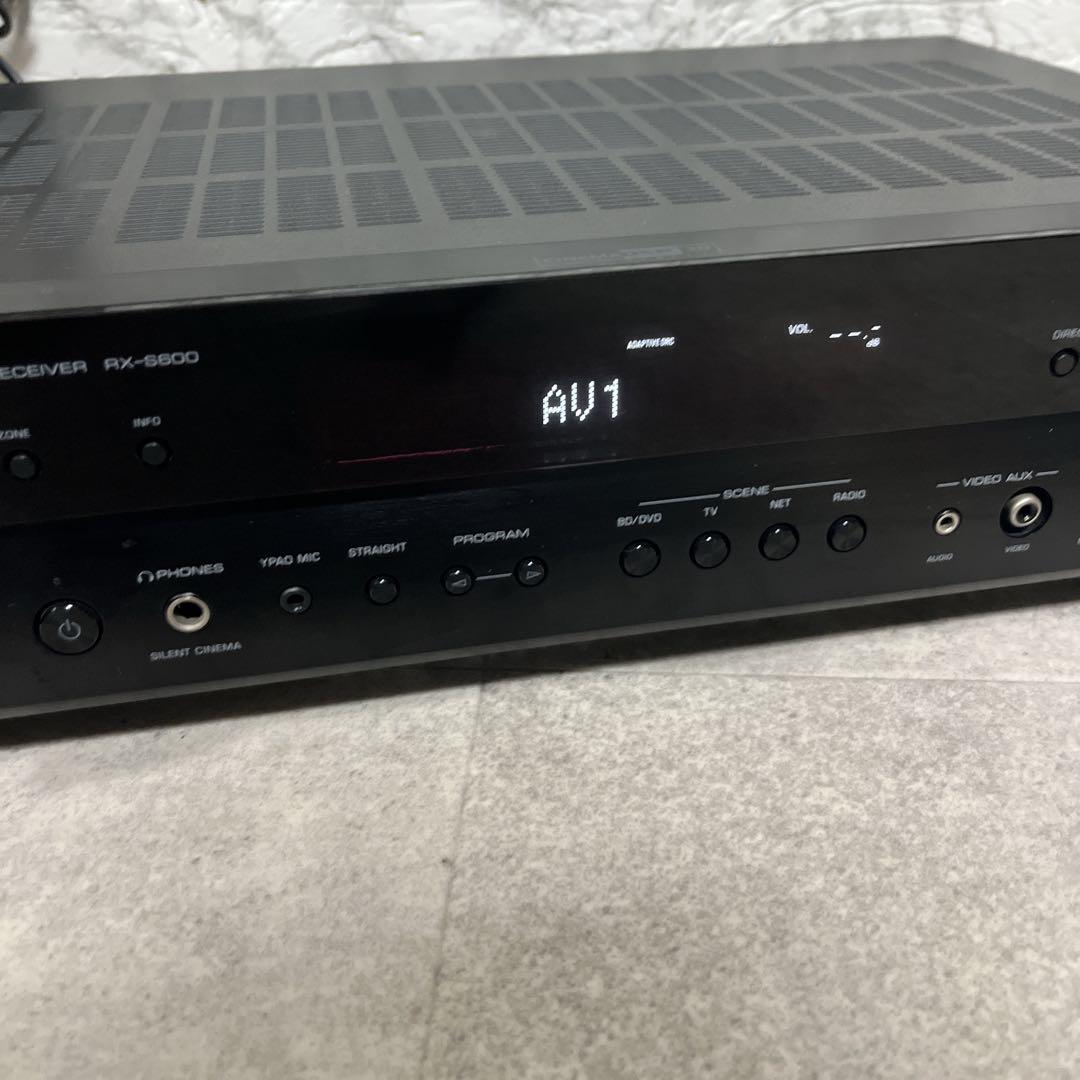 YAMAHA ヤマハ AVレシーバー 5.1chネットワーク RX-S600