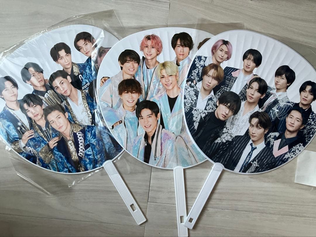  Man 目黒蓮　個人　集合　公式うちわ　9枚