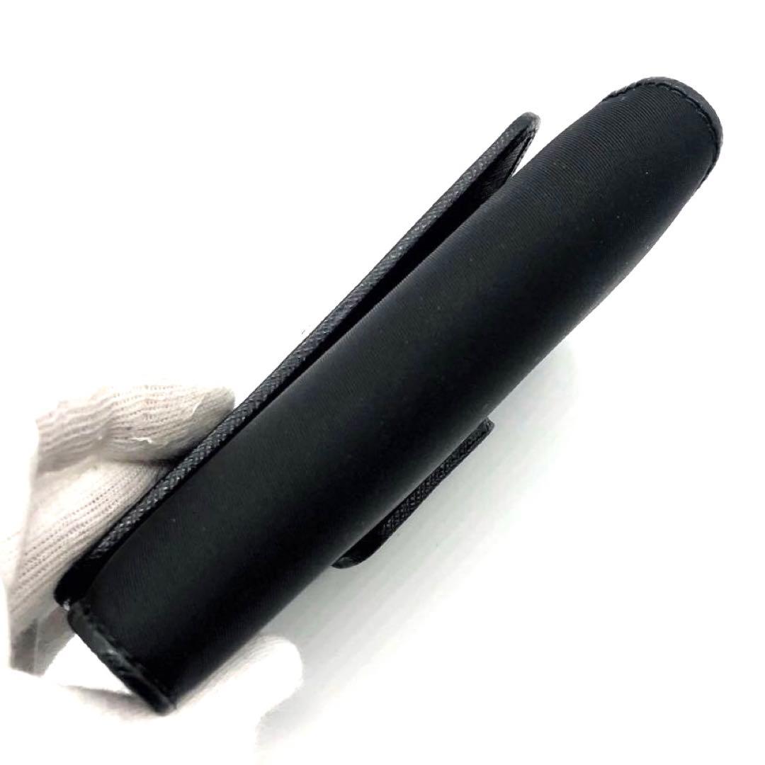 未使用✨プラダ 2つ折り財布 ナイロン　ブラック　1MH523