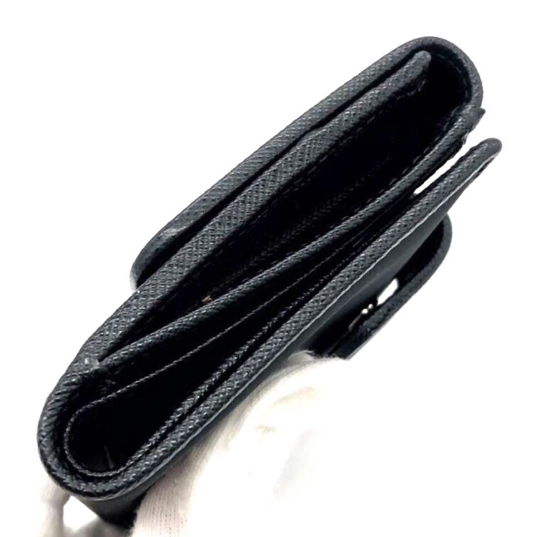 未使用✨プラダ 2つ折り財布 ナイロン　ブラック　1MH523