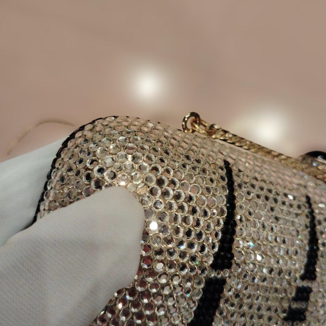 ジュディスリーバー　JUDITH LEIBER✨パーティバッグ　チェーン