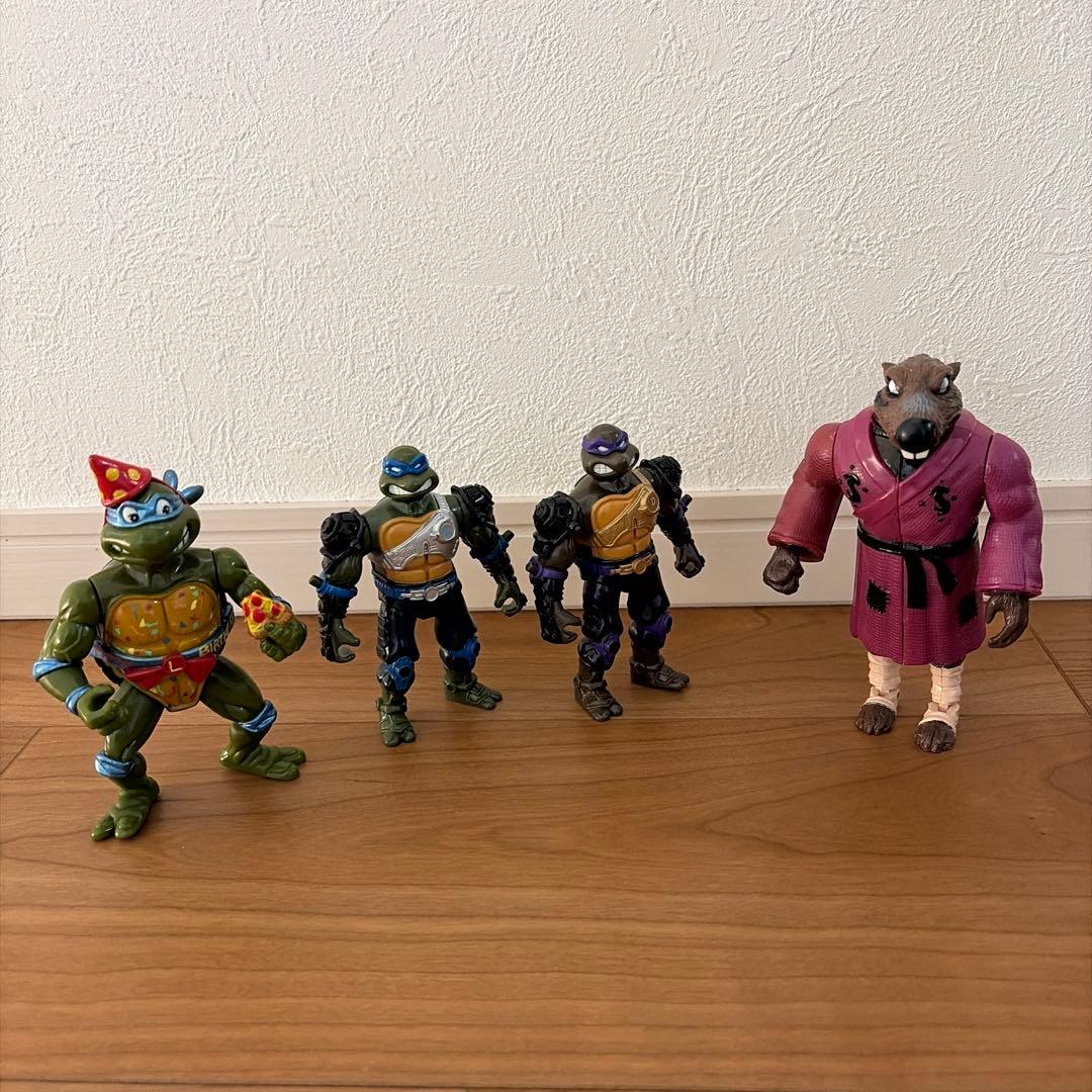 ミュータント・タートルズ フィギュア 4体まとめ売り