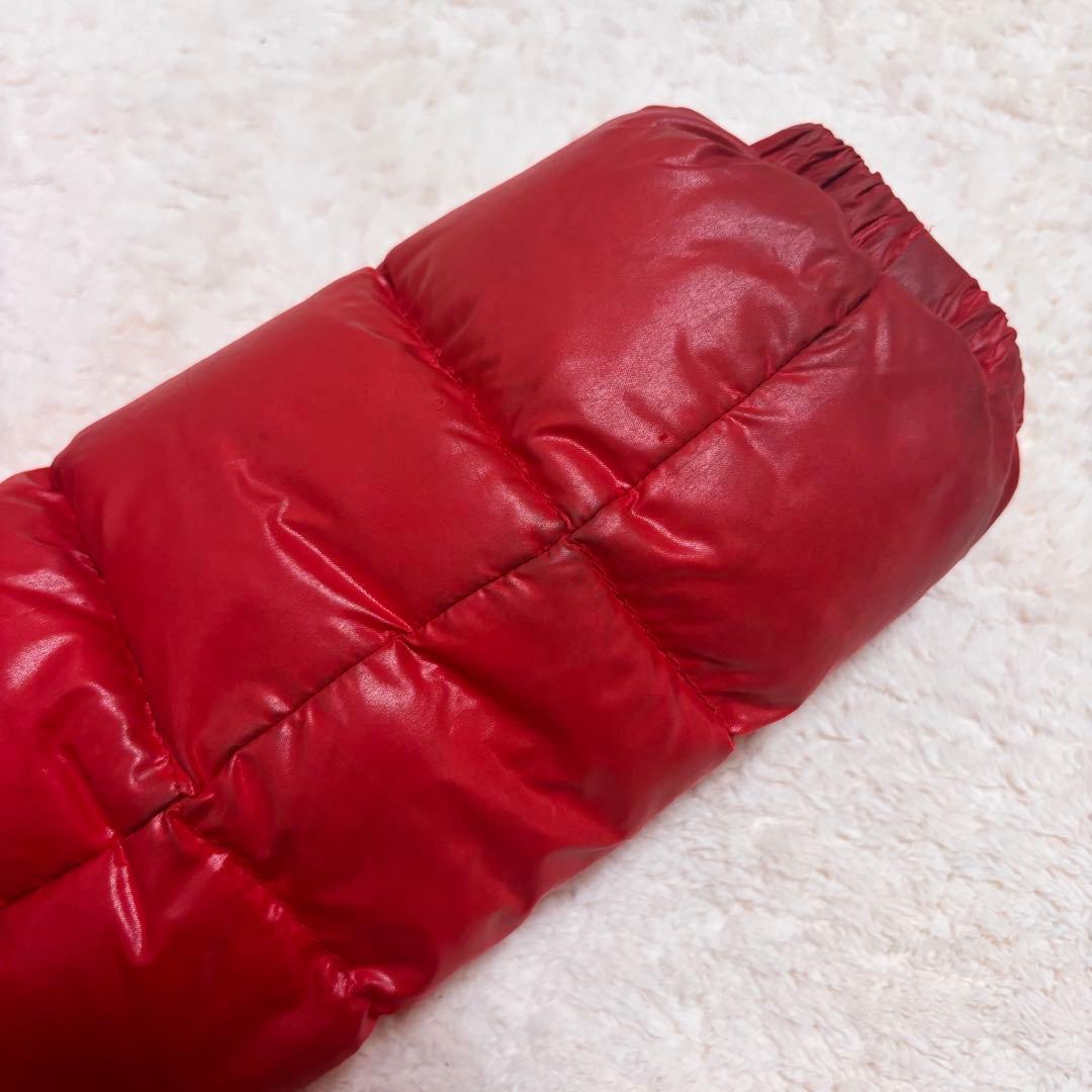 MONCLER 赤色ダウンジャケット 92cm