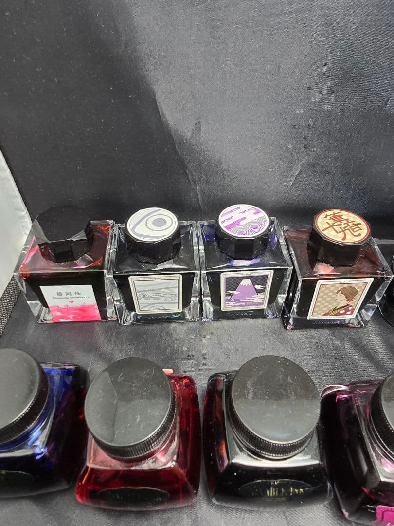 大量の万年筆インク