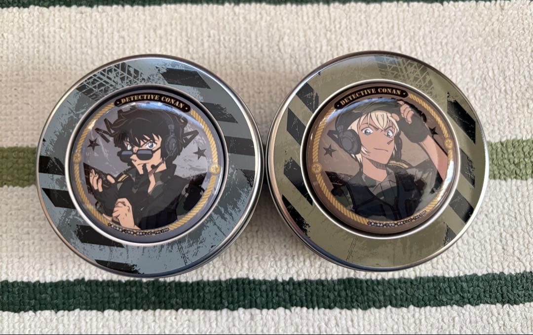 名探偵コナン　サバイバルシリーズ　マグネット付き缶ケース　松田陣平　安室透