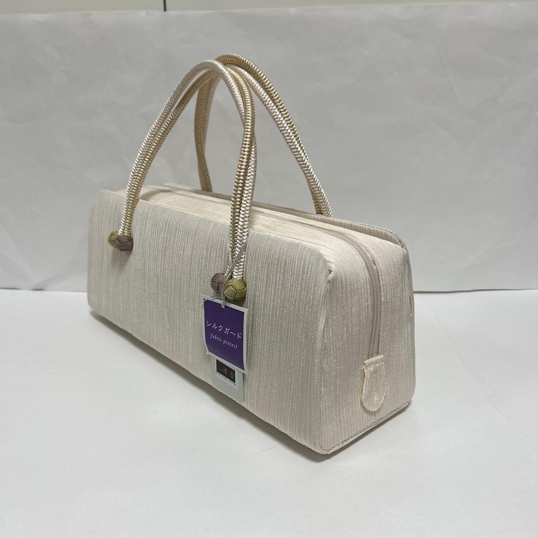 着物ようバック　小田巻き横長　和装バック　あおりバック利休バック　衿秀　和想庵