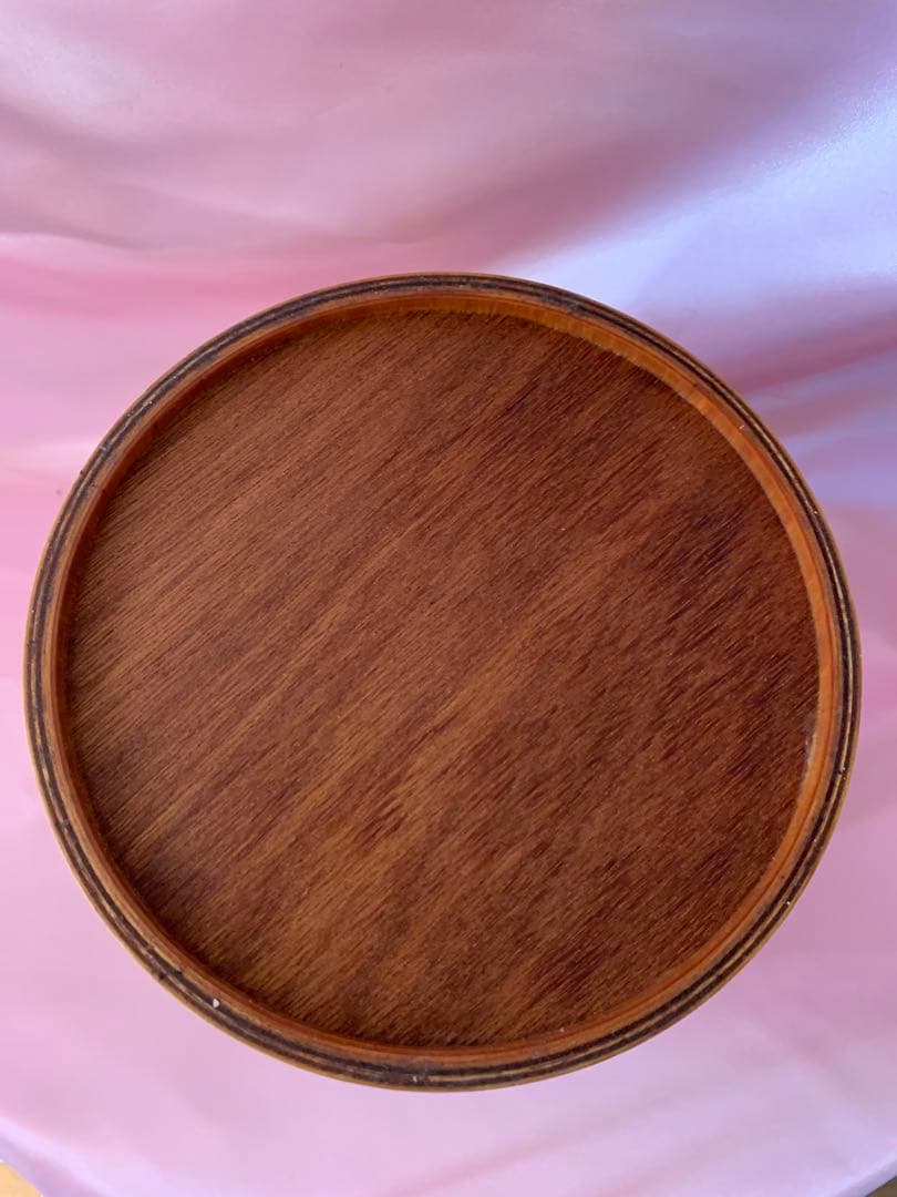 ビンテージ　木製　クッキージャー　ビスケット　レトロ　アンティーク　キャニスター