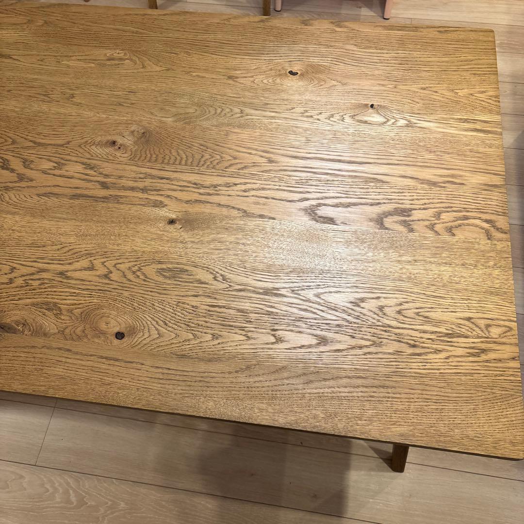 unico ダイニングテーブル w1350