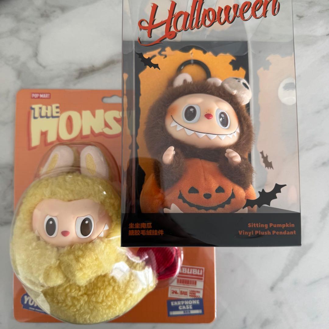 POP MART 店員 エビフライ fall in wild かぼちゃ ラブブ
