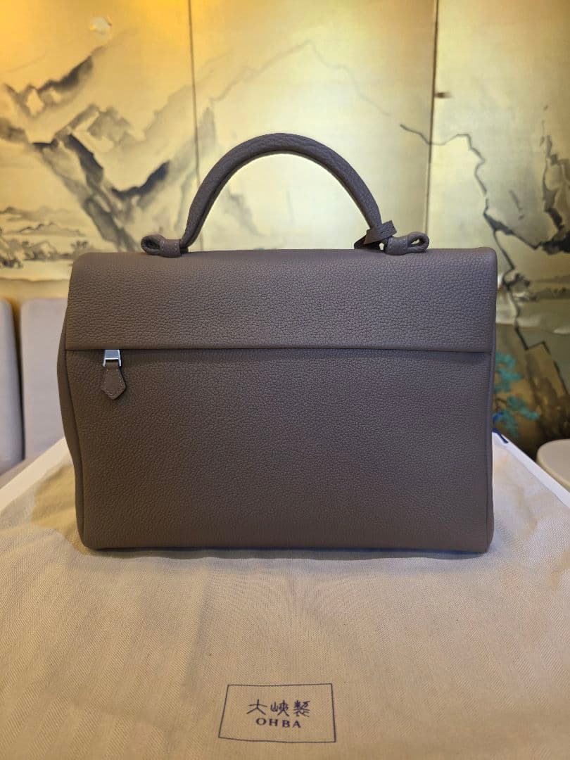 現行品 未使用品　OHBA 大峡製鞄 レイロウ32 ソフトビジネス ハンドバッグ