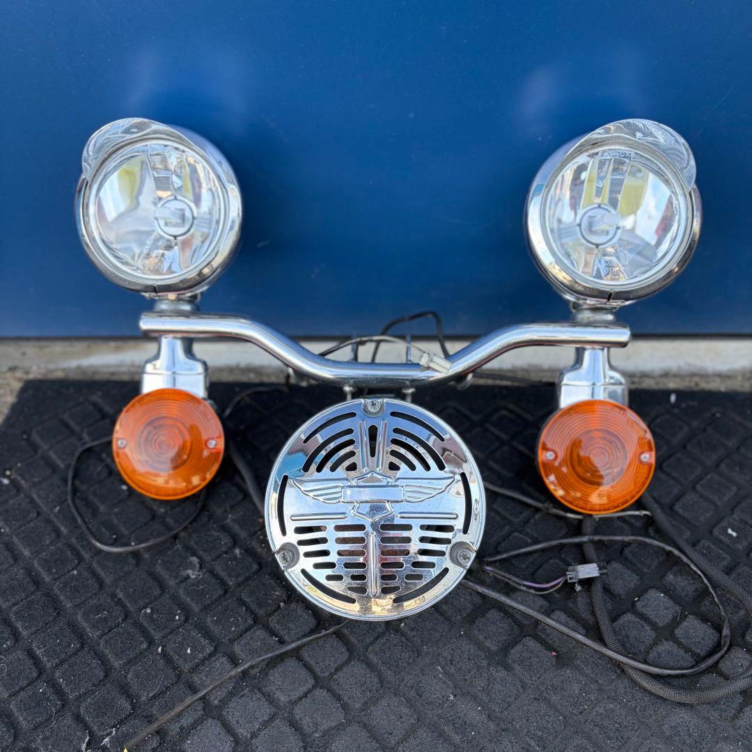 超レア！ハーレー純正　FLSTS フォグ、ウィンカー、ホーンセット