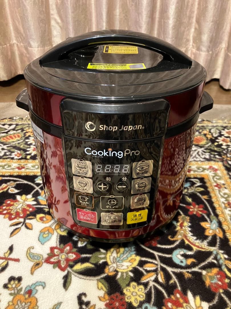 Cooking Pro 電気圧力鍋 赤