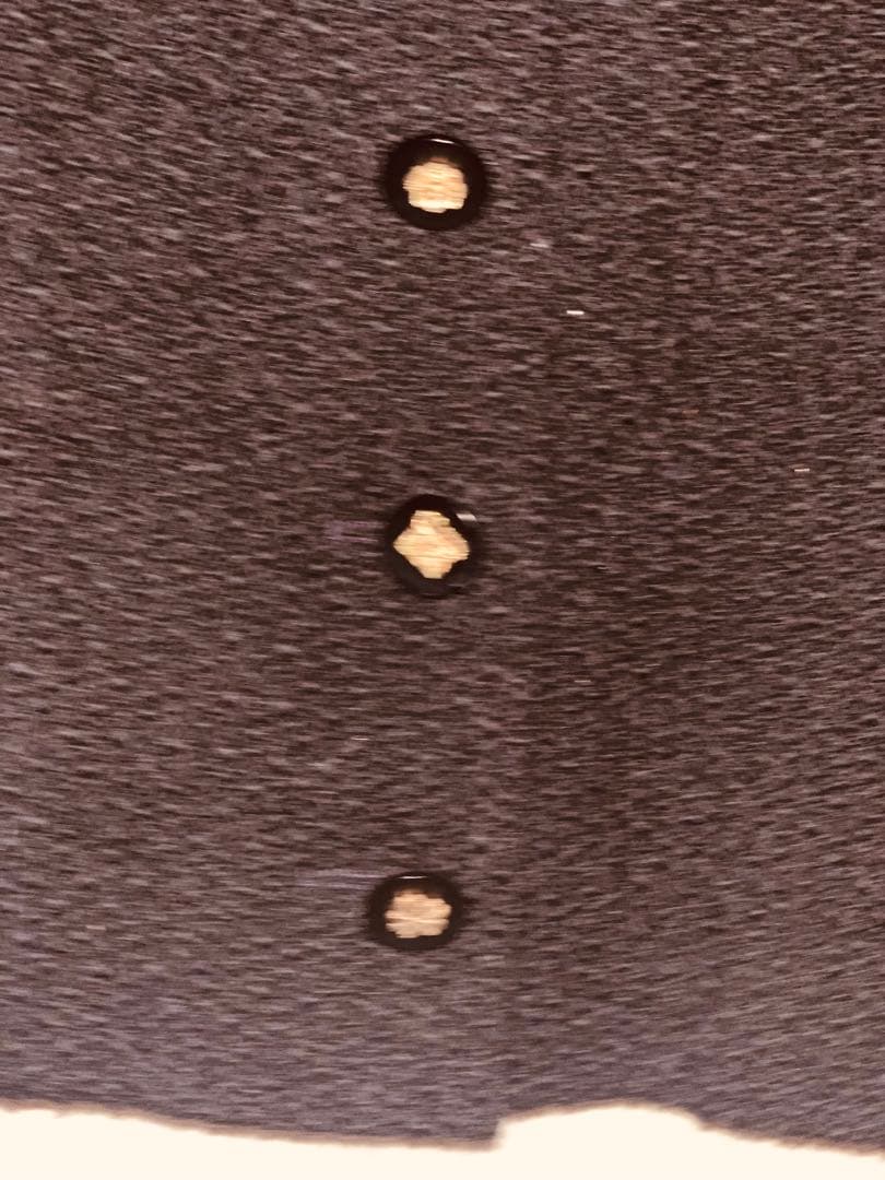 シャネル　CHANEL 黒 ボタン付きタイトスカート　44