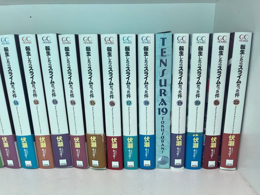 せ*や様 転生したらスライムだった件 小説 1〜22