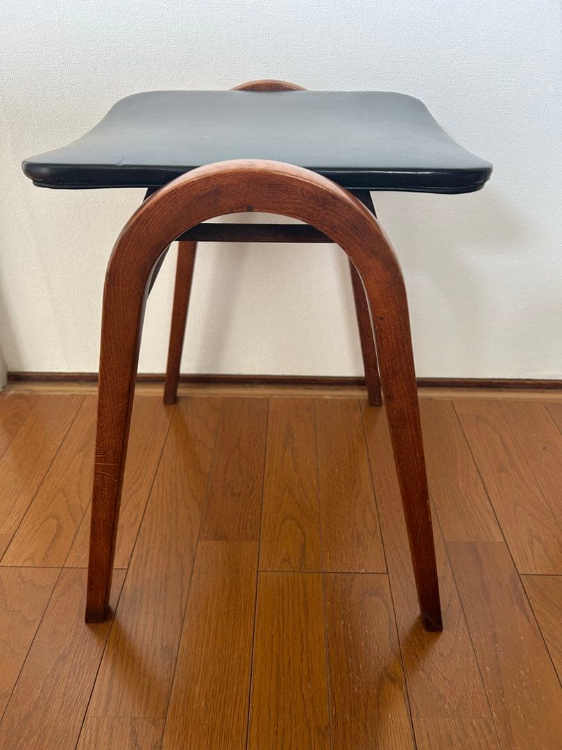 ★秋田木工★剣持勇 スタッキング スツール ★