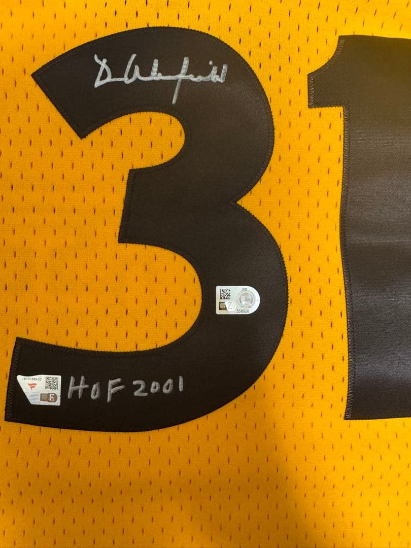 【激レア・直筆サイン入り Dave Winfield MLBユニフォーム】