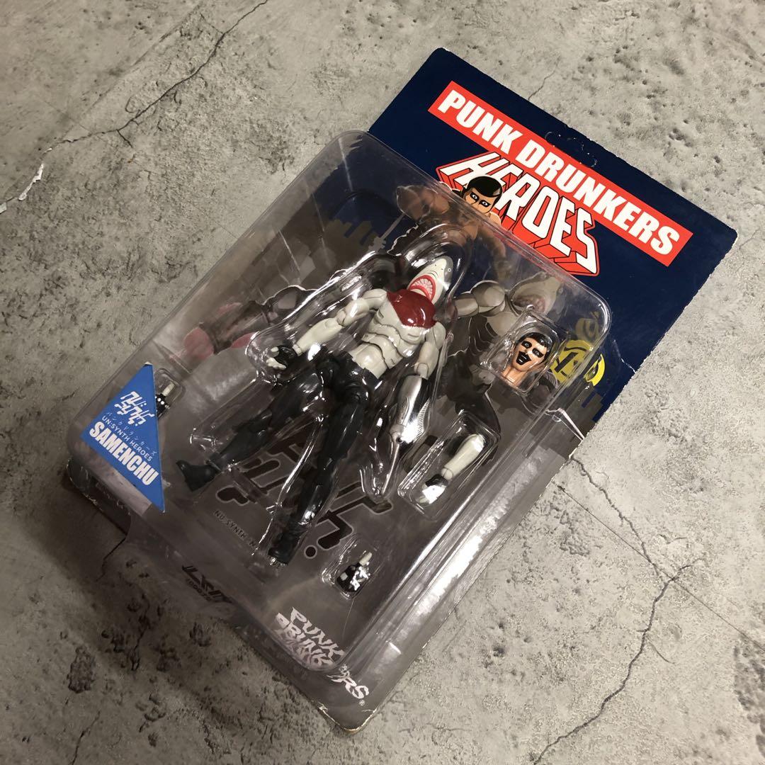 パンクドランカーズ　ヒーローズ　フィギュア　サメンチュウ