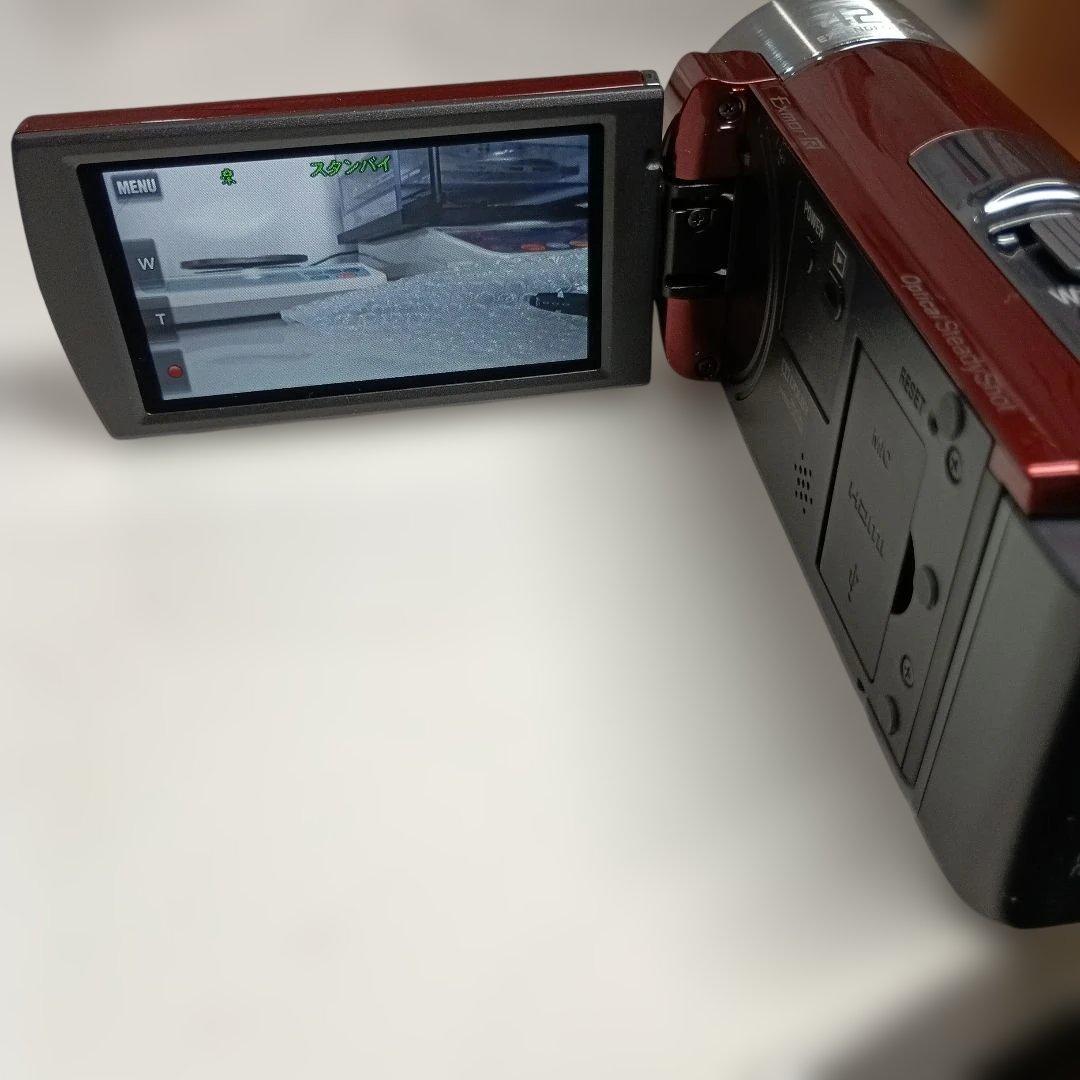 SONY HDR-CX180 ビデオカメラ レッド 本体