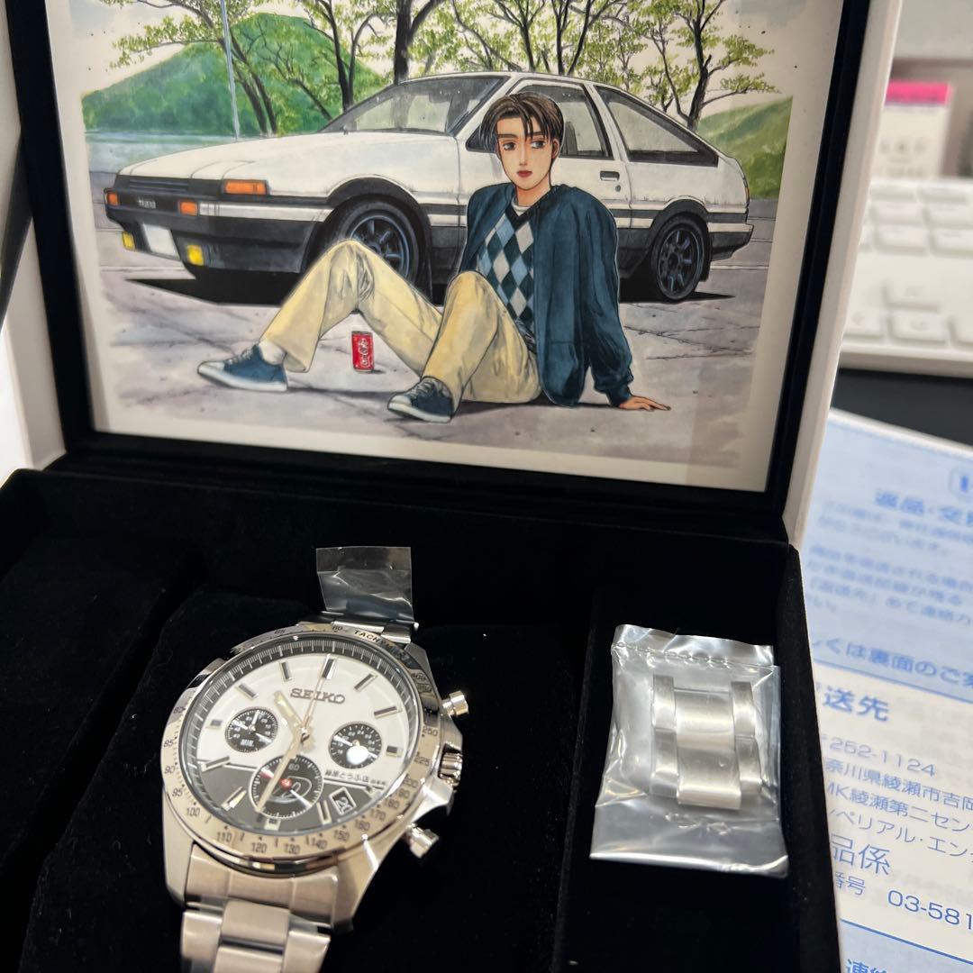頭文字D 30周年記念 SEIKO コラボウォッチ 限定1995点 腕時計