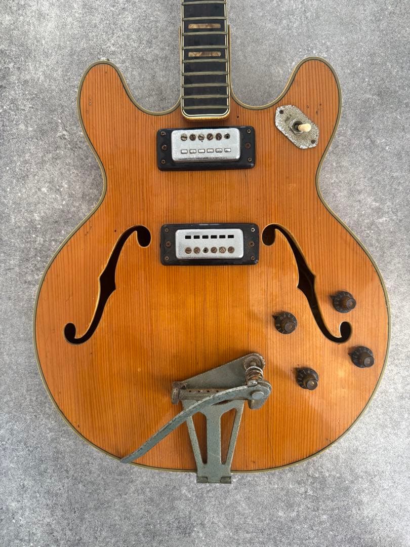 Greco エレクトリックギター ナチュラルウッド　ジャンクかもです