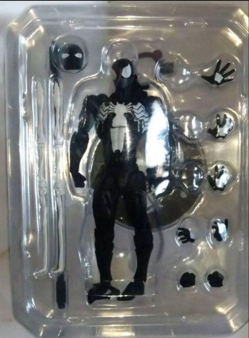 スパイダーマン（ヴェノム）ブラックスーツ　アクションフィギュア